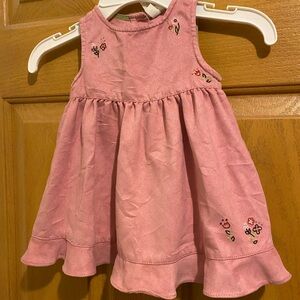GAP Pink Kids Dress with Floral Details